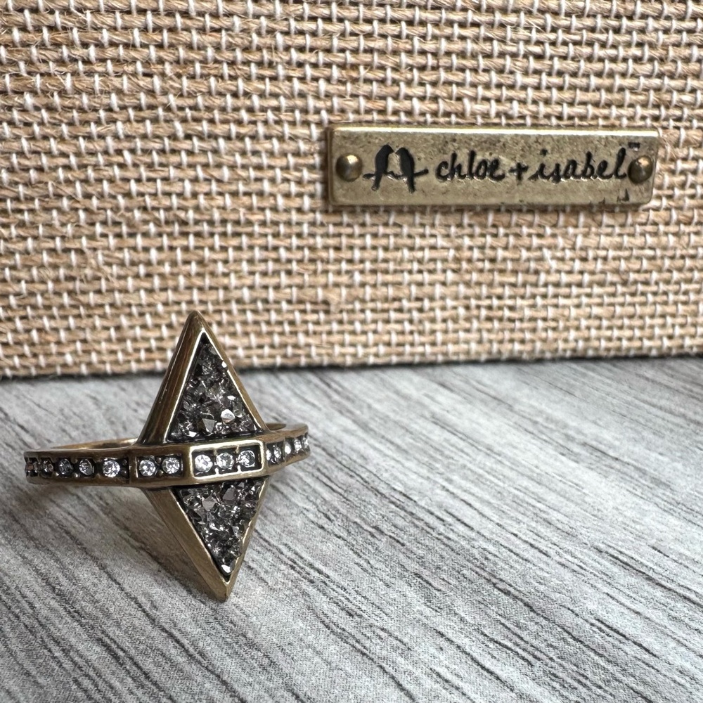 Chloe + Isabel Amulet Ring Size 8